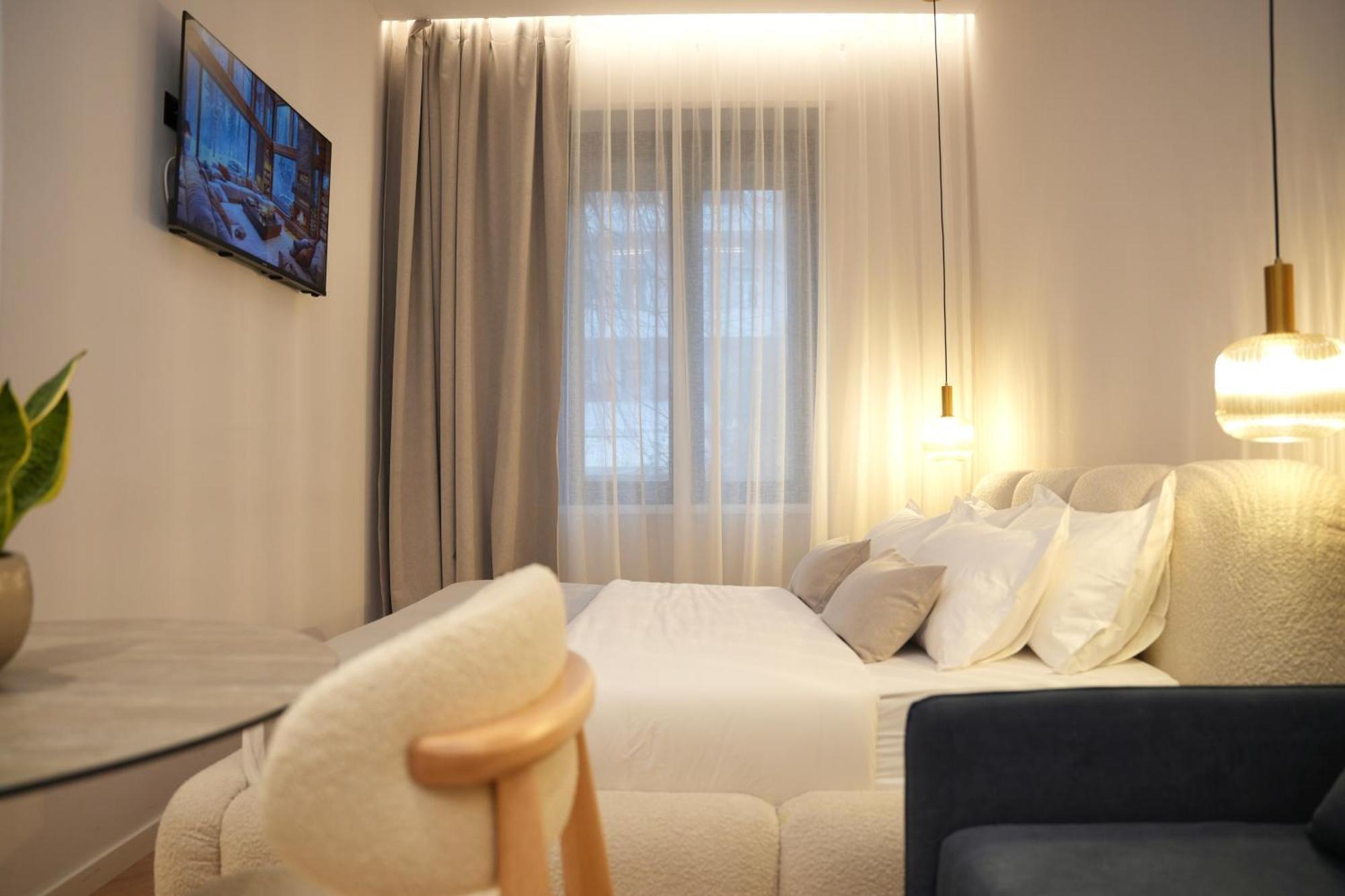 Nea Deluxe Apart-Hotel Tiranë Luaran gambar
